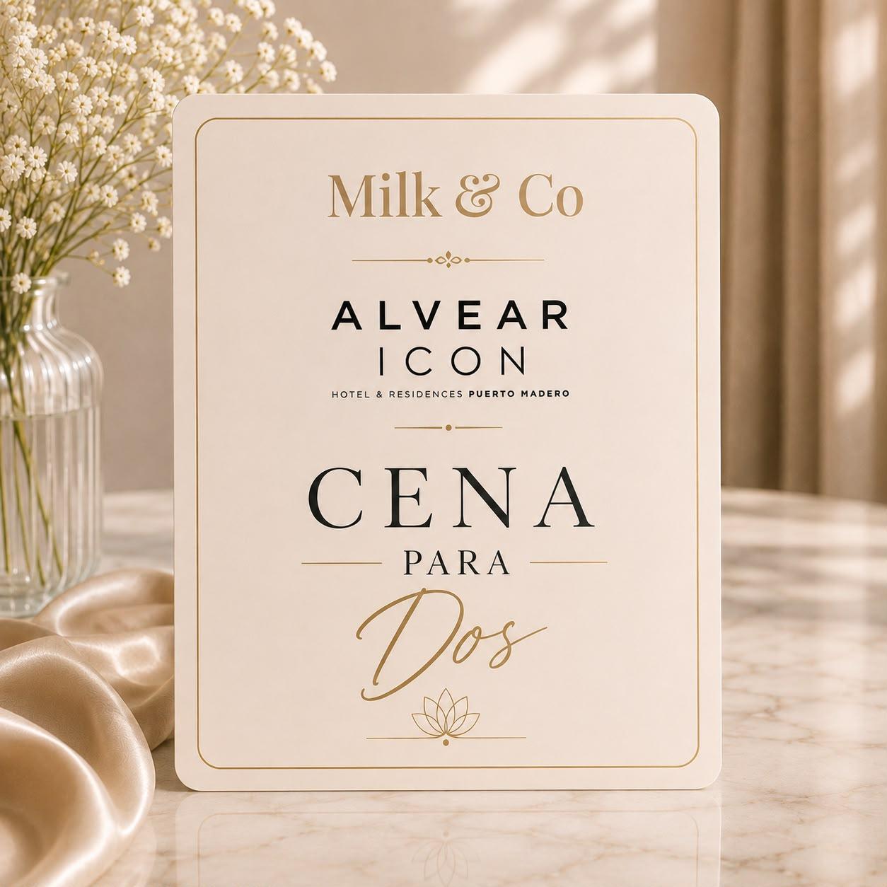 Cena para 2 en el restaurante Milk & Co