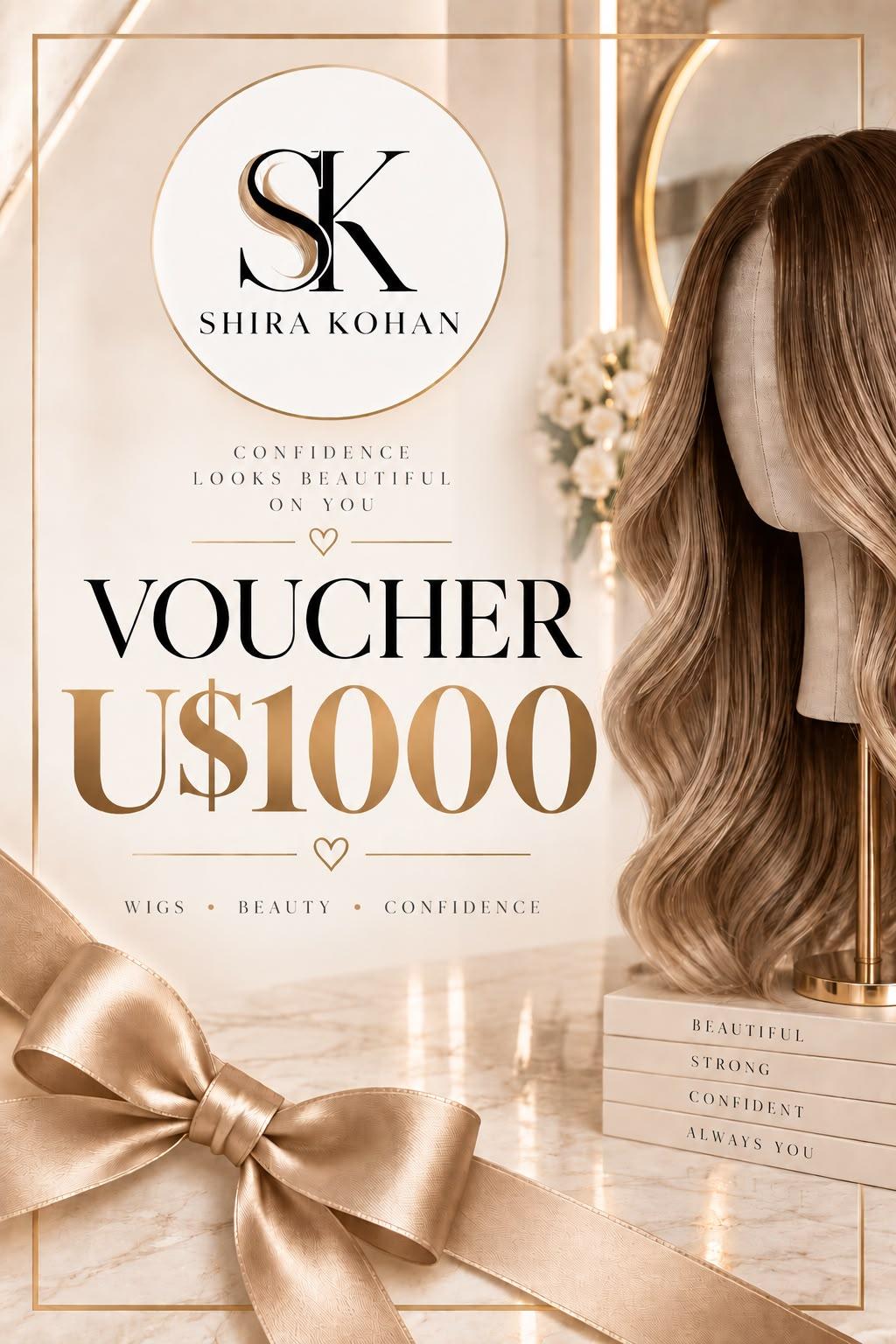 Voucher U$1.000 — Shira Kohan